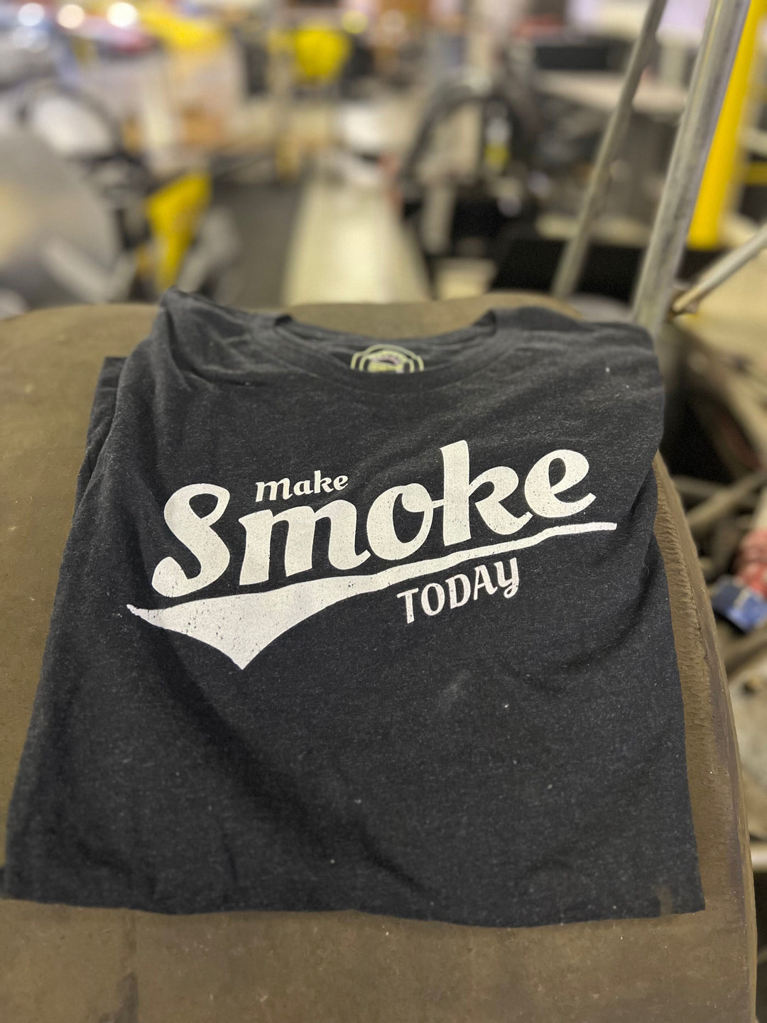 Revelry1 Make Smoke Drag Racing Tee – Vintage Front Engine Dragster Burnout Shirt