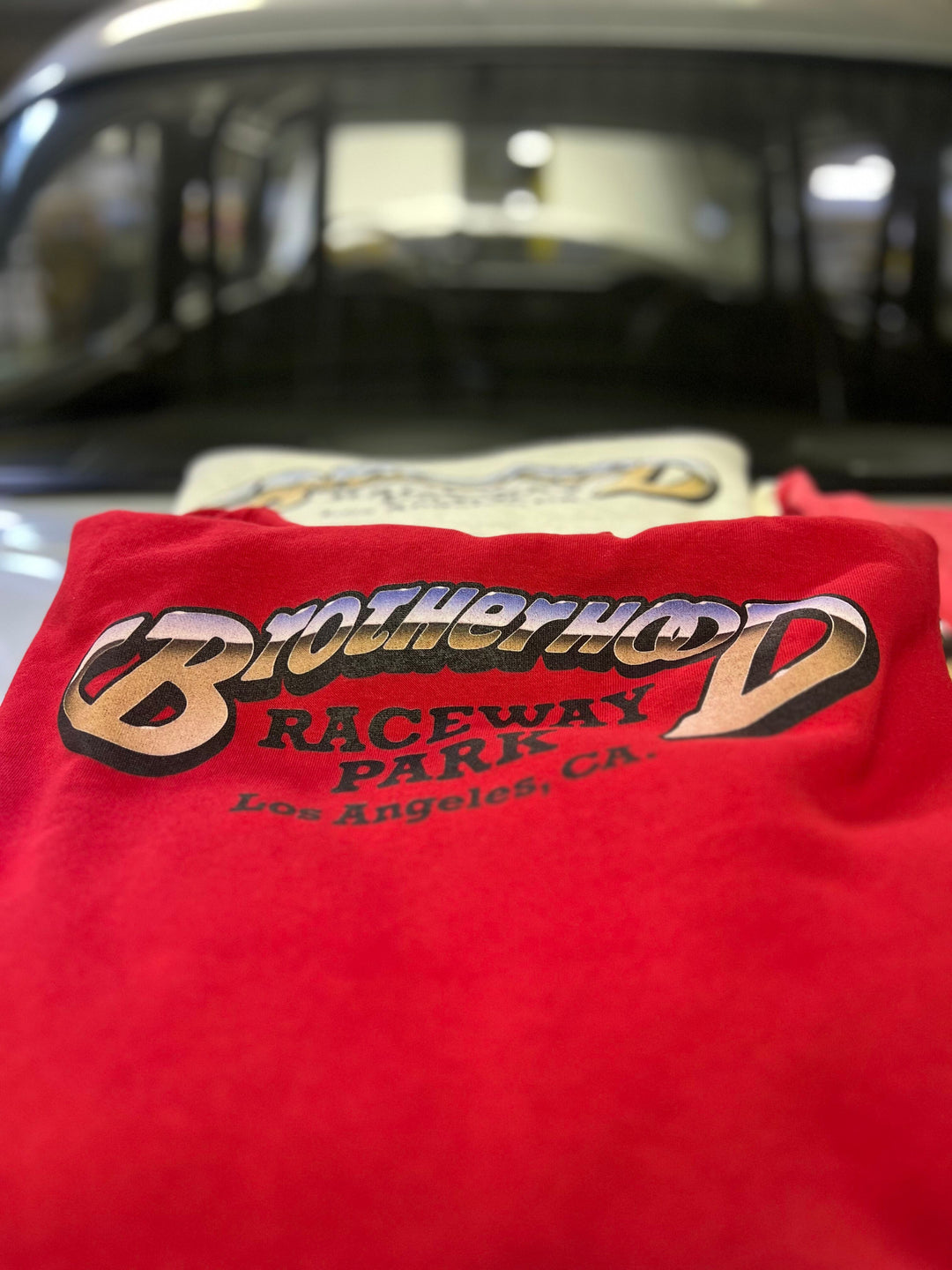 Revelry1 Brotherhood Raceway Park Vintage Racing Hoodie