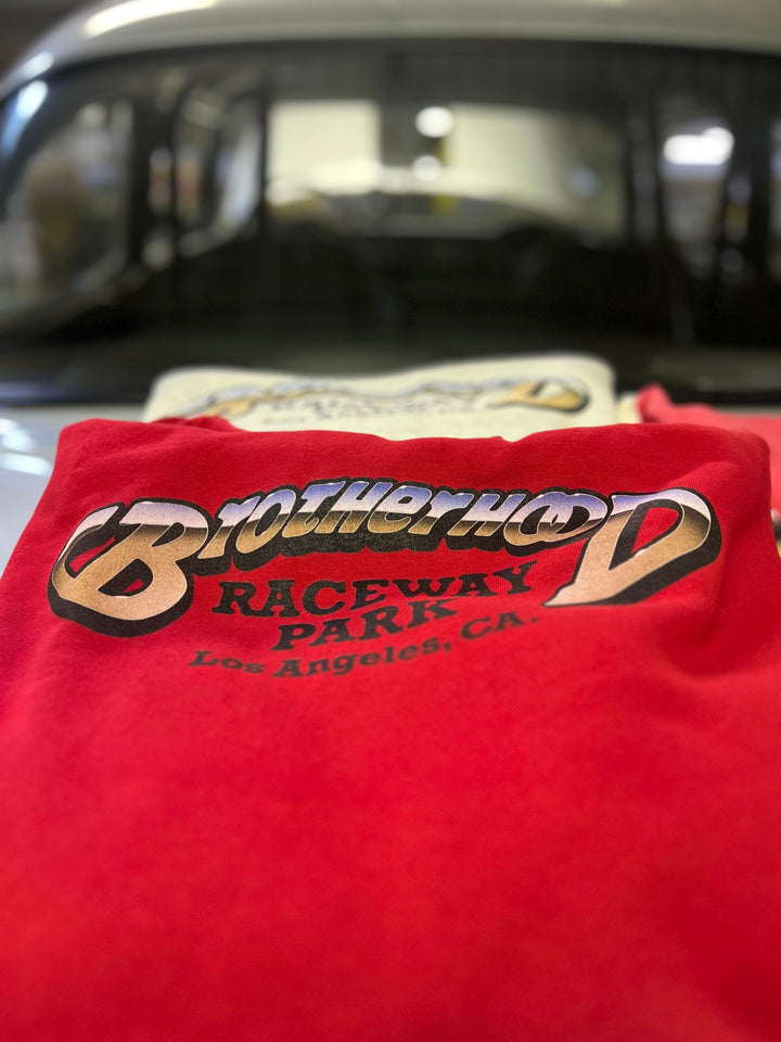 Revelry1 Brotherhood Raceway Park Vintage Racing Hoodie