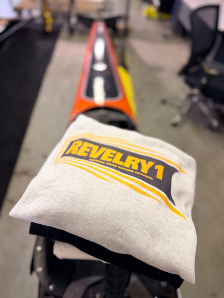 Revelry1 Vintage Drag Racing Graphic Hoodie