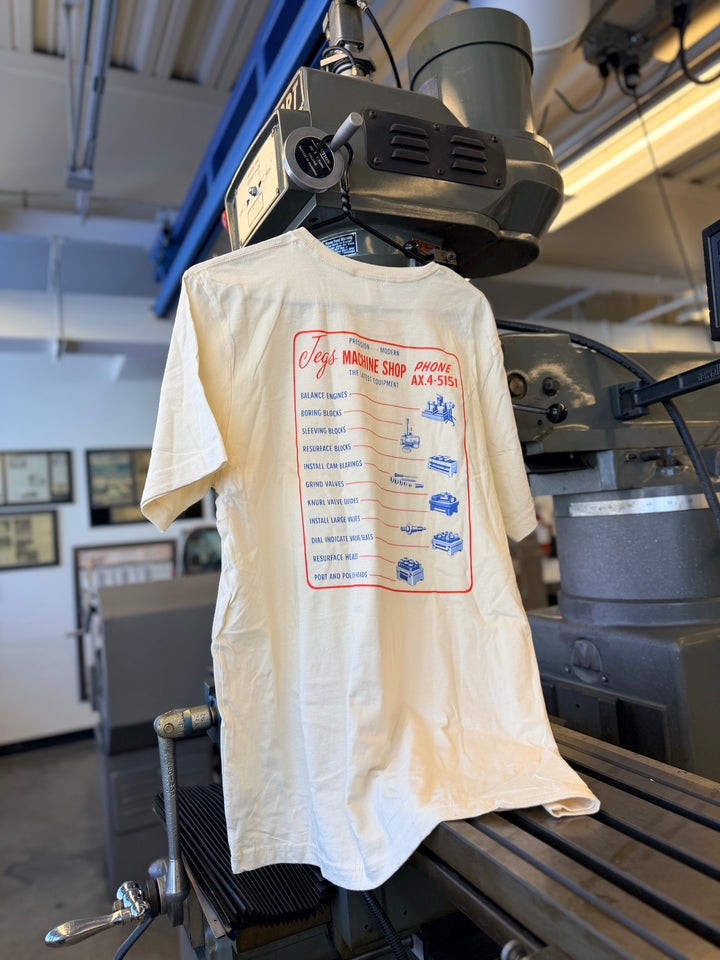 Revelry1 Vintage JEGS Machine Shop T-Shirt – JEGSter Racing Heritage Tee
