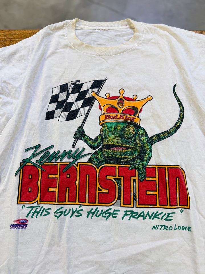 Vintage Kenny Bernstein “Nitro Louie” Budweiser NHRA Tee (Late 90s)