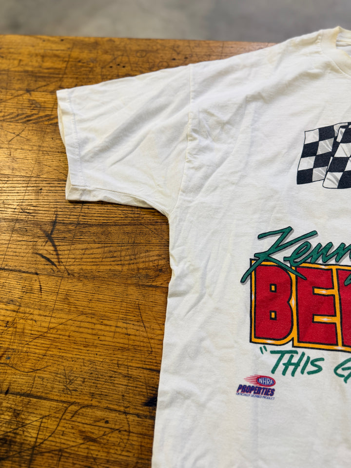 Vintage Kenny Bernstein “Nitro Louie” Budweiser NHRA Tee (Late 90s)