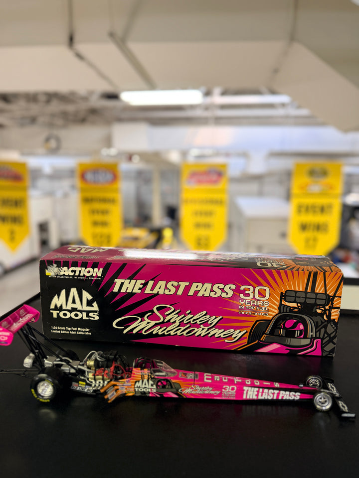 Shirley Muldowney Last Pass 2003 Top Fuel Dragster 1:24 Diecast