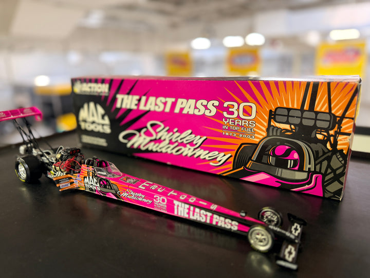 Shirley Muldowney Last Pass 2003 Top Fuel Dragster 1:24 Diecast