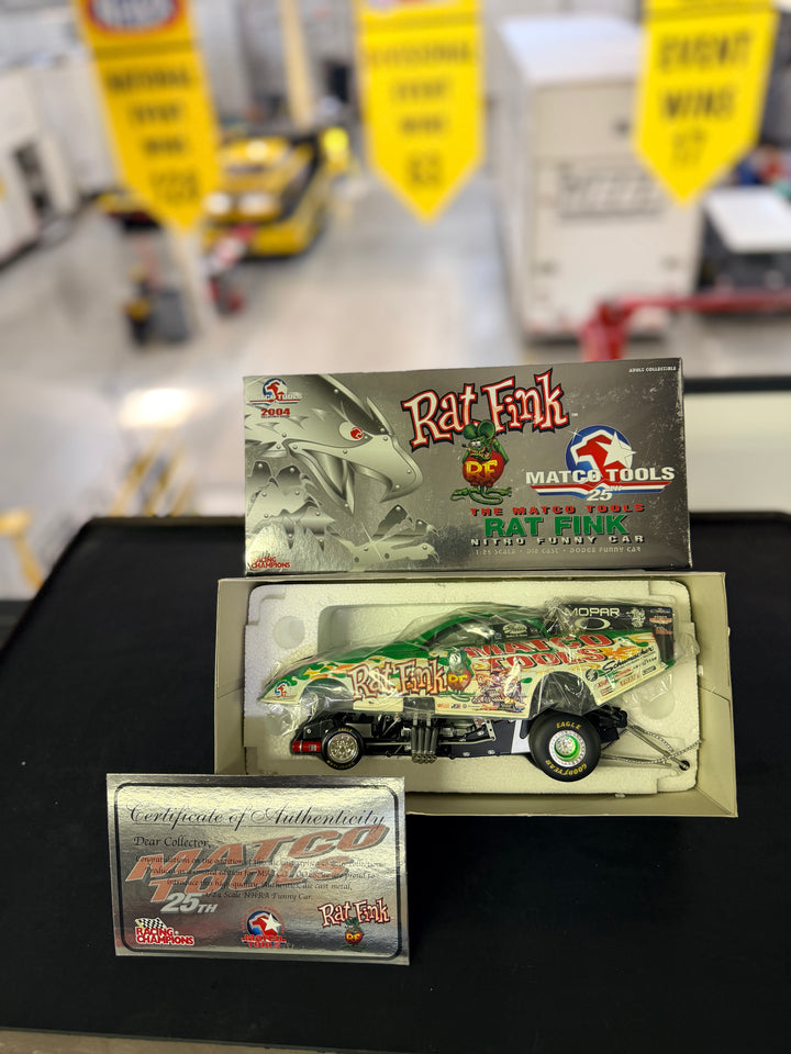 Whit Bazemore Rat Fink Matco Tools 2004 1:24 Funny Car Diecast