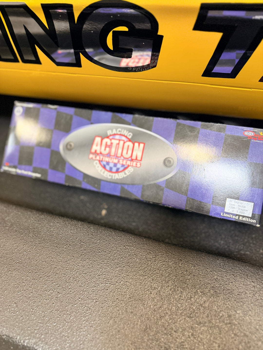 Al Segrini Spies Hecker 1996 Top Fuel Dragster 1:24 – Action NHRA Diecast 1 of 5,000