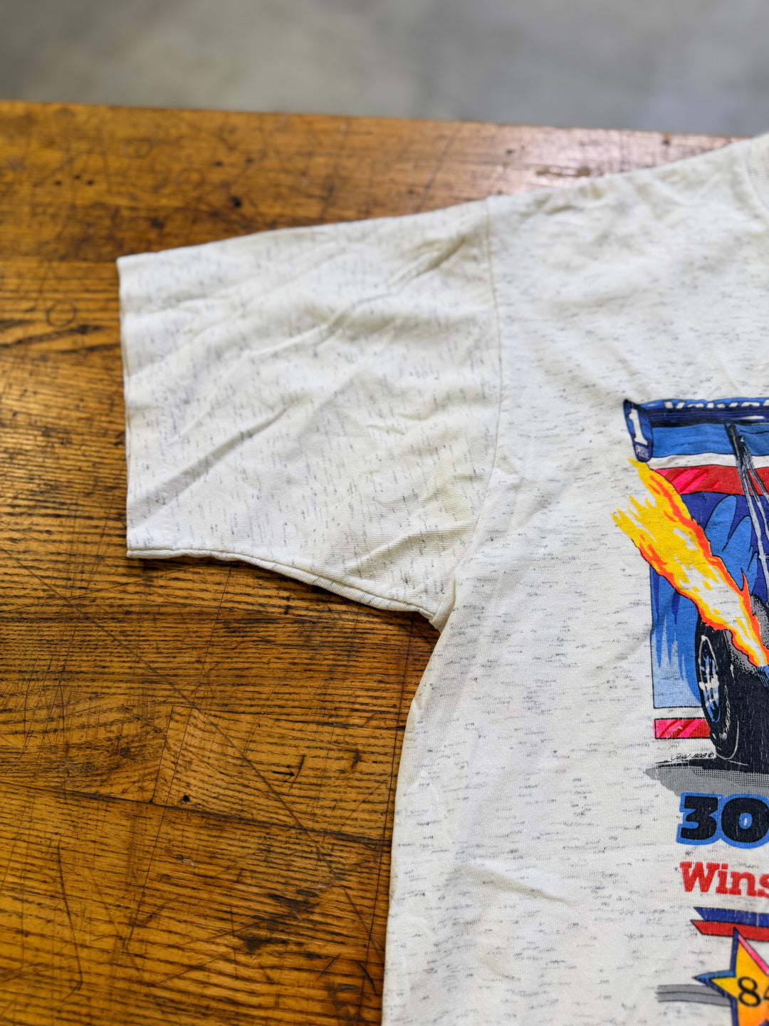 Vintage 1993 Joe Amato Valvoline Top Fuel Tee (L) 5-Time Champion Double Sided NHRA Drag Racing Shirt