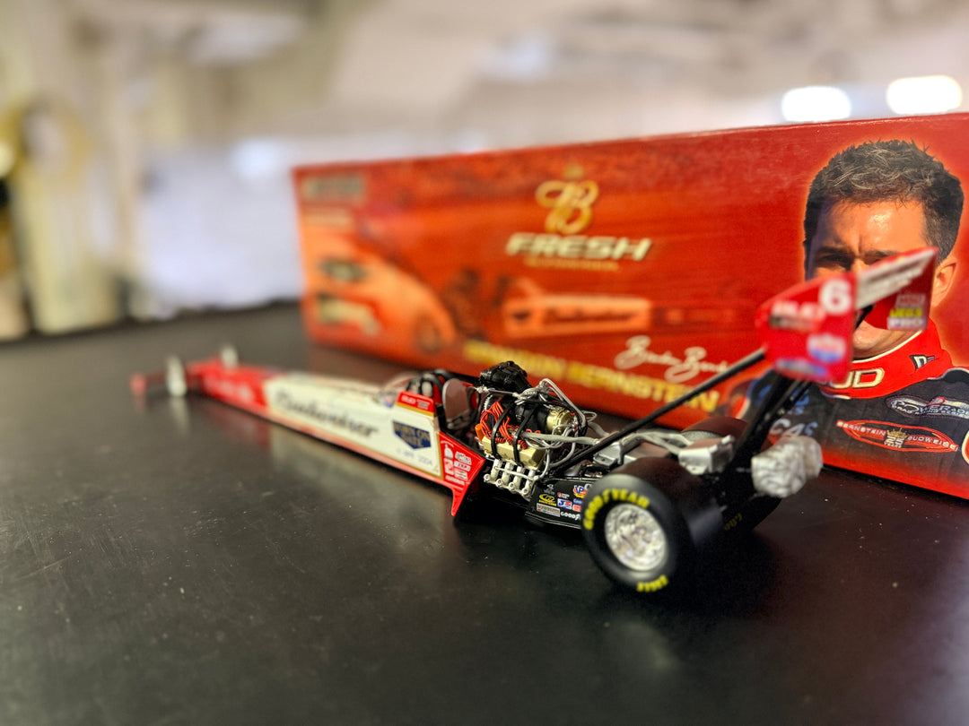 Brandon Bernstein #6 Budweiser “Born On Date” 2004 Top Fuel Dragster 1:24 ARC Diecast – 1 of 3,684
