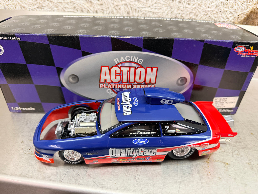 Bob Glidden Quality Care 1996 Ford Probe Pro Stock 1:24 – NHRA Diecast 1 of 6,000