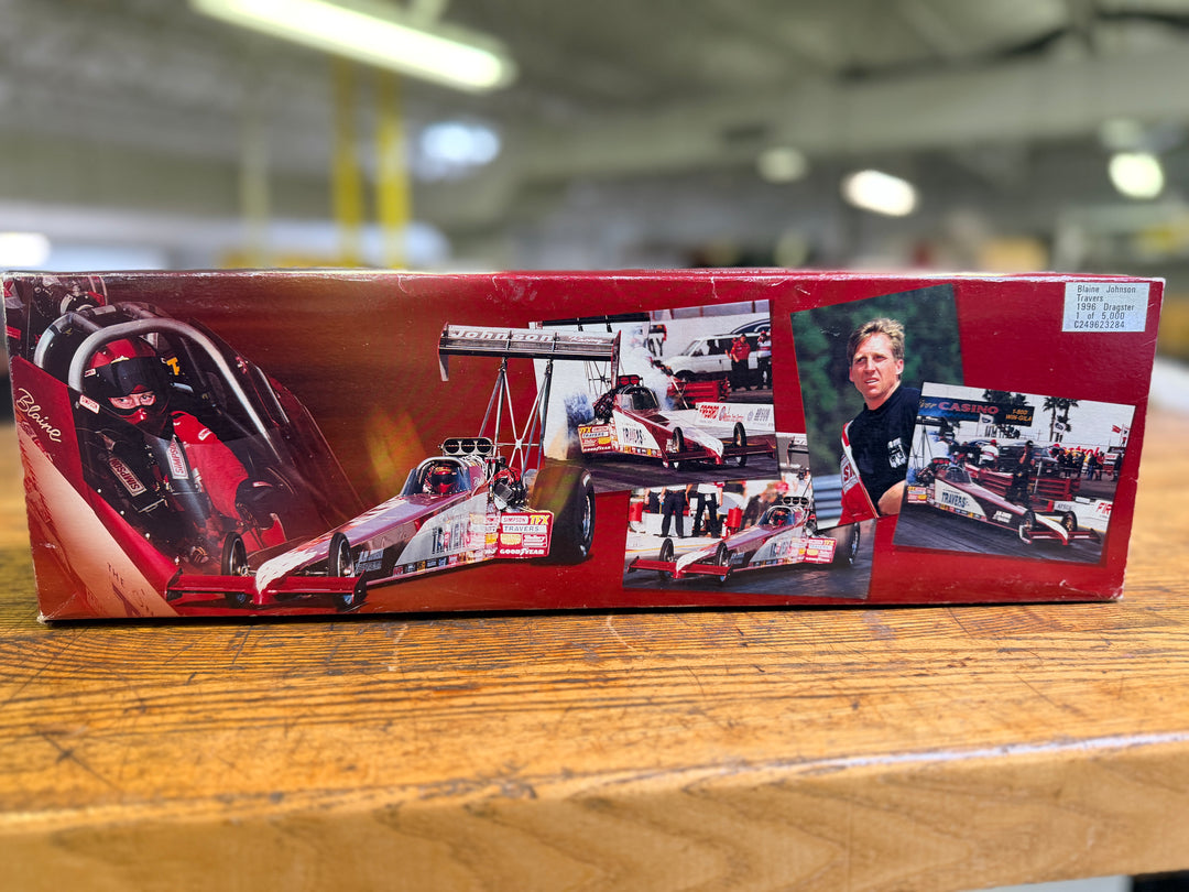 Blaine Johnson 1996 Travers Top Fuel Dragster 1:24 – 1 of 5,000 Action NHRA Diecast