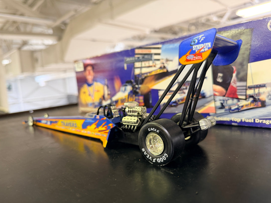 Blaine Johnson Travers Tool Co. Blue 1996 Top Fuel Dragster 1:24 Action Collectibles 1 of 7,500