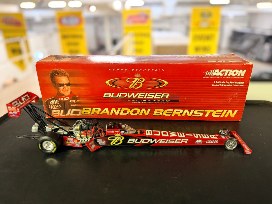 Brandon Bernstein Budweiser 2003 Top Fuel Dragster 1:24 Action ARC Diecast – (1 of 3,804)