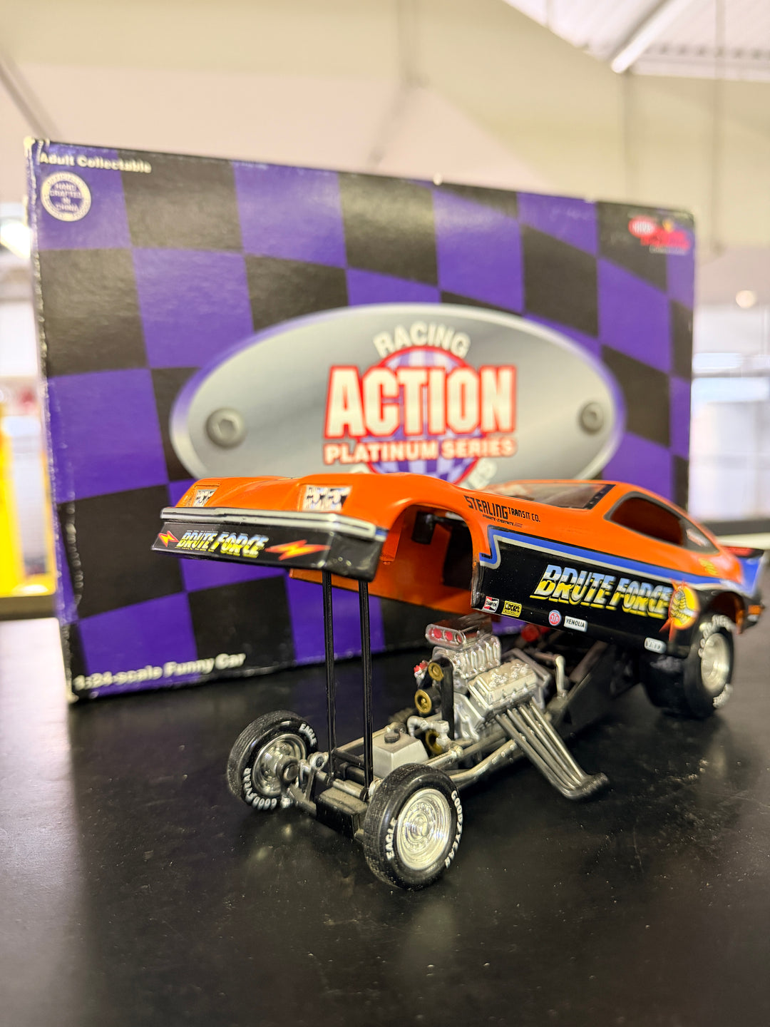 John Force 1978 Brute Force Monza Funny Car 1:24 – Vintage NHRA Diecast 1 of 13,500
