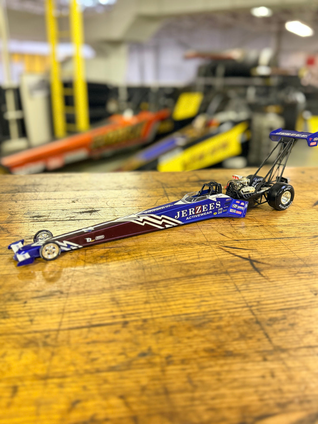 Bob Vandergriff Jr 1996 Jerzees NHRA Top Fuel Dragster Diecast 1:24 – Limited 1 of 2600