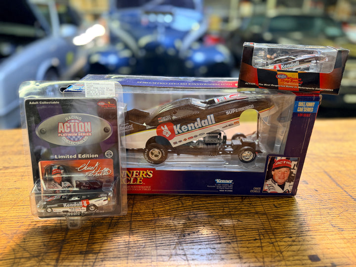 Chuck Etchells Kendall Oil Funny Car 3-Pack (1997) | NHRA Diecast Collector Set – Rare RCCA Editions