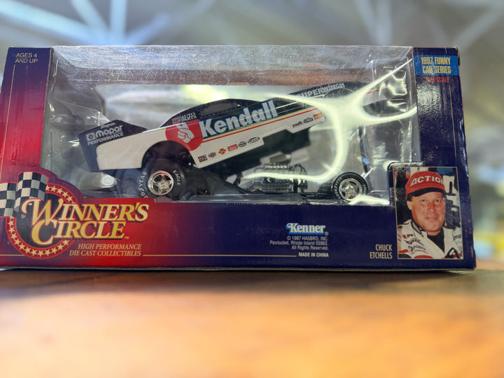 Chuck Etchells Kendall Oil Funny Car 3-Pack (1997) | NHRA Diecast Collector Set – Rare RCCA Editions