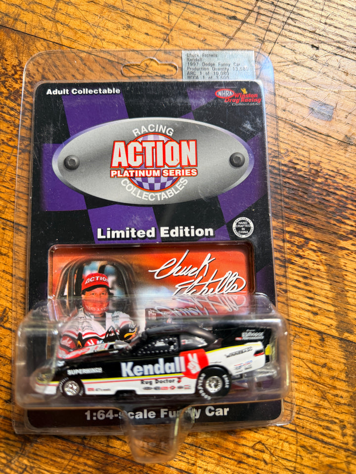 Chuck Etchells Kendall Oil Funny Car 3-Pack (1997) | NHRA Diecast Collector Set – Rare RCCA Editions