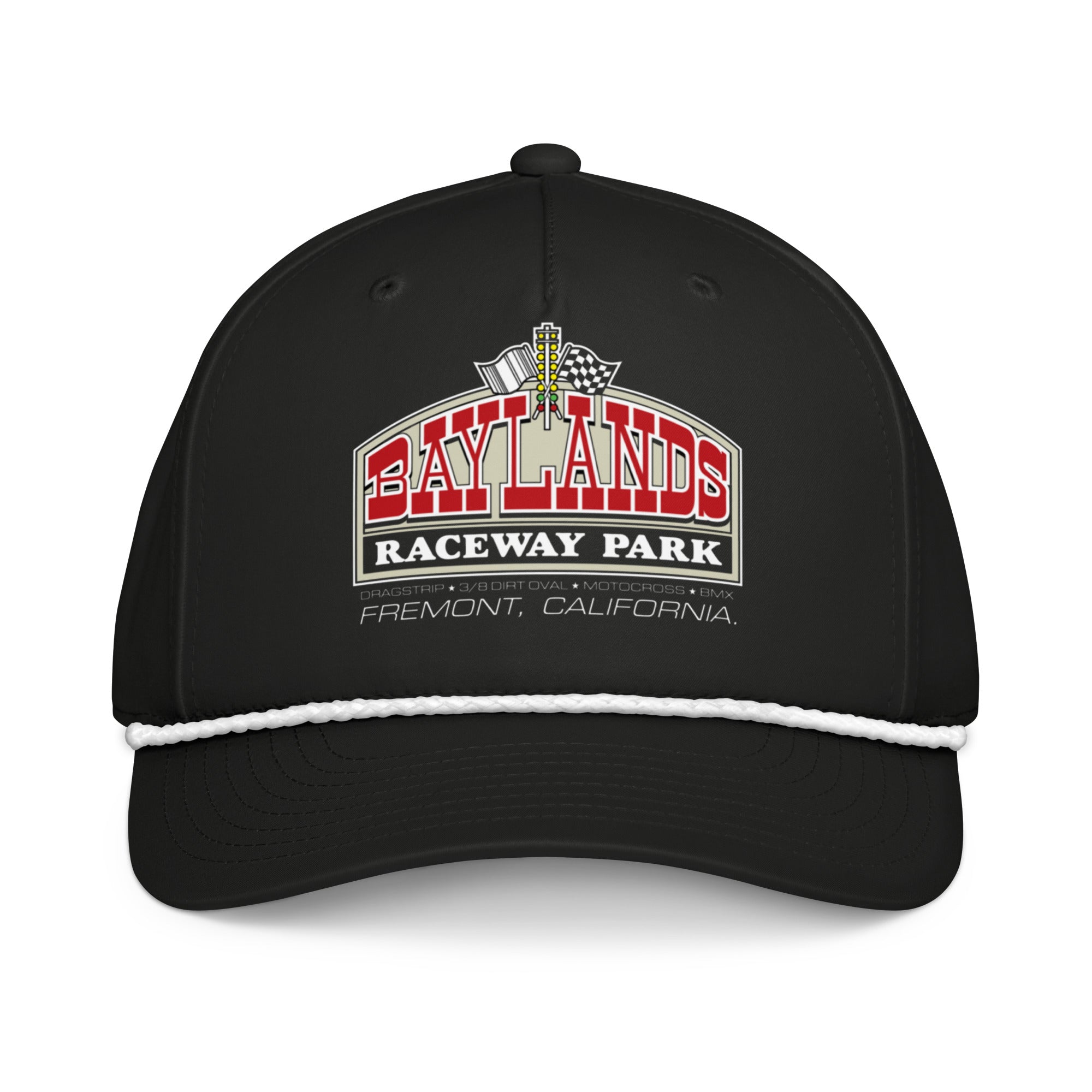 Revelry1 Baylands Raceway Rope Hat – Classic California Drag Racing St