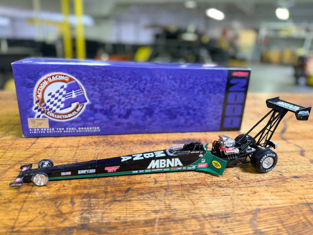 Cory McClenathan 2000 MBNA Top Fuel Dragster 1:24 – 1 of 4,008 NHRA Diecast