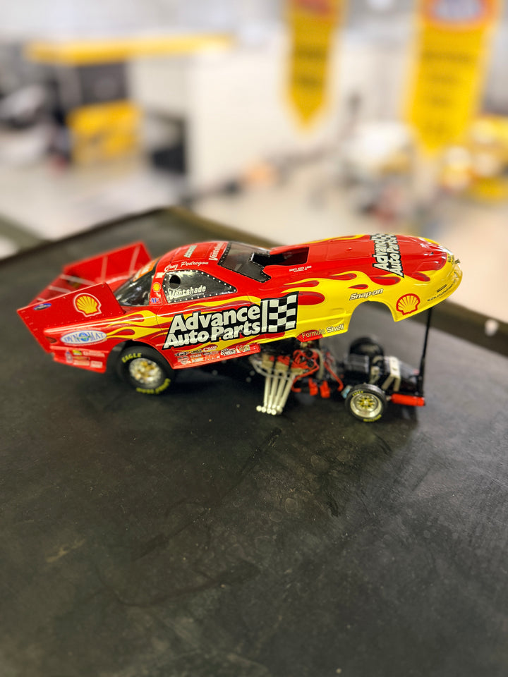 Cruz Pedregon 2003 Advanced Auto Parts Pontiac Firebird Funny Car 1:24 Action Collectibles Diecast – 1 of 2,028