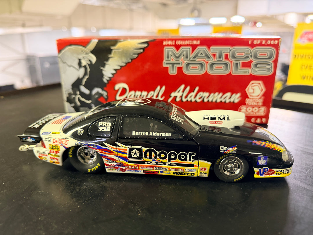 Darrell Alderman Mopar Matco Tools Dodge Neon 2002 Pro Stock 1:24 Diecast – Limited Edition 1 of 2000