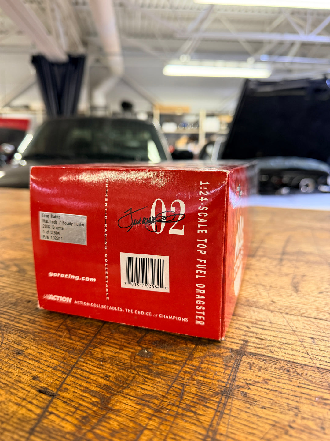 Doug Kalitta Bounty Hunter 2002 Top Fuel Dragster 1:24 – 1 of 3,504 MAC Tools NHRA Diecast