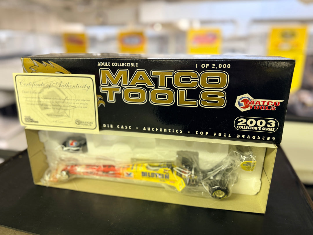 Darrell Russell 2003 Bilstein Top Fuel Dragster 1:24 Diecast – Racing Champions (1 of 2000 w/ COA)