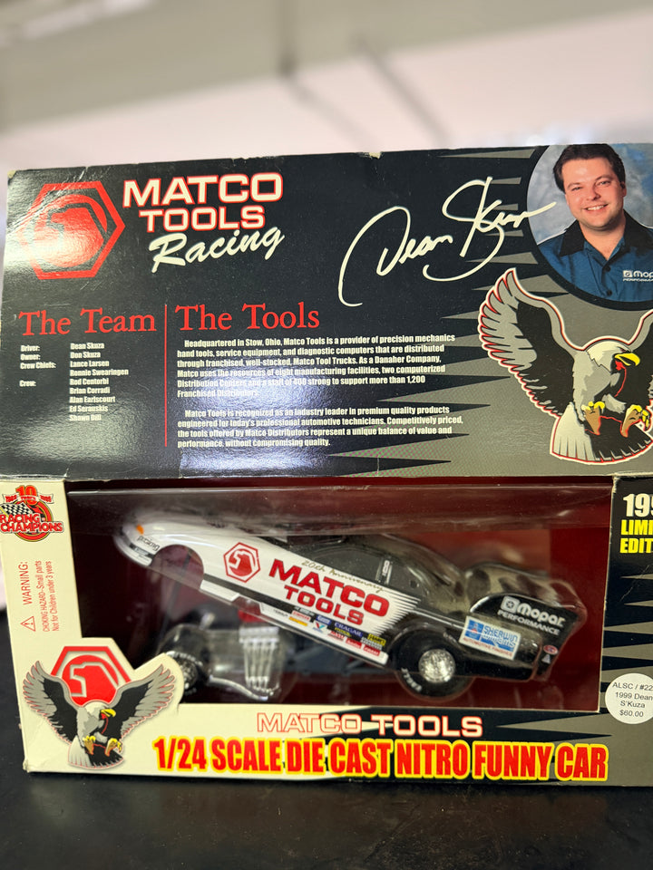 Dean Skuza 1999 Dodge Funny Car 1:24 Scale Limited Edition Diecast – NHRA Collectible