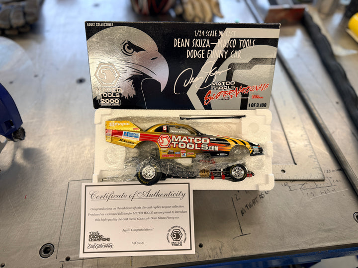 Dean Skuza MatcoTools.com 2000 Dodge Funny Car 1:24 Diecast RC 1/3100 NHRA