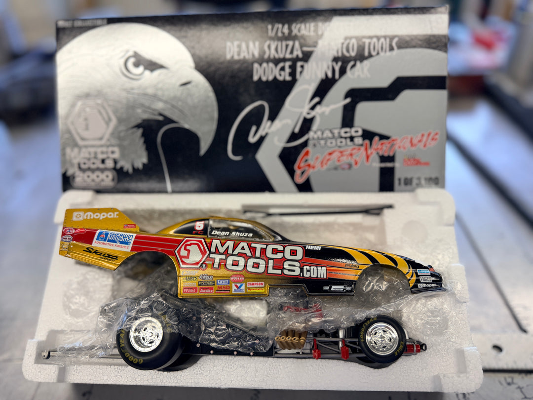 Dean Skuza MatcoTools.com 2000 Dodge Funny Car 1:24 Diecast RC 1/3100 NHRA