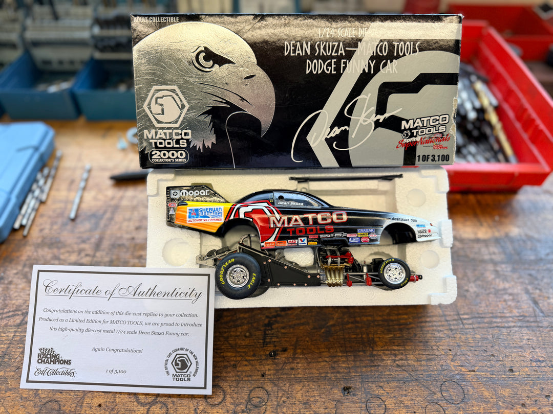 Dean Skuza Matco Tools 2000 Dodge Funny Car 1:24 Racing Champions Diecast 1 of 3,100