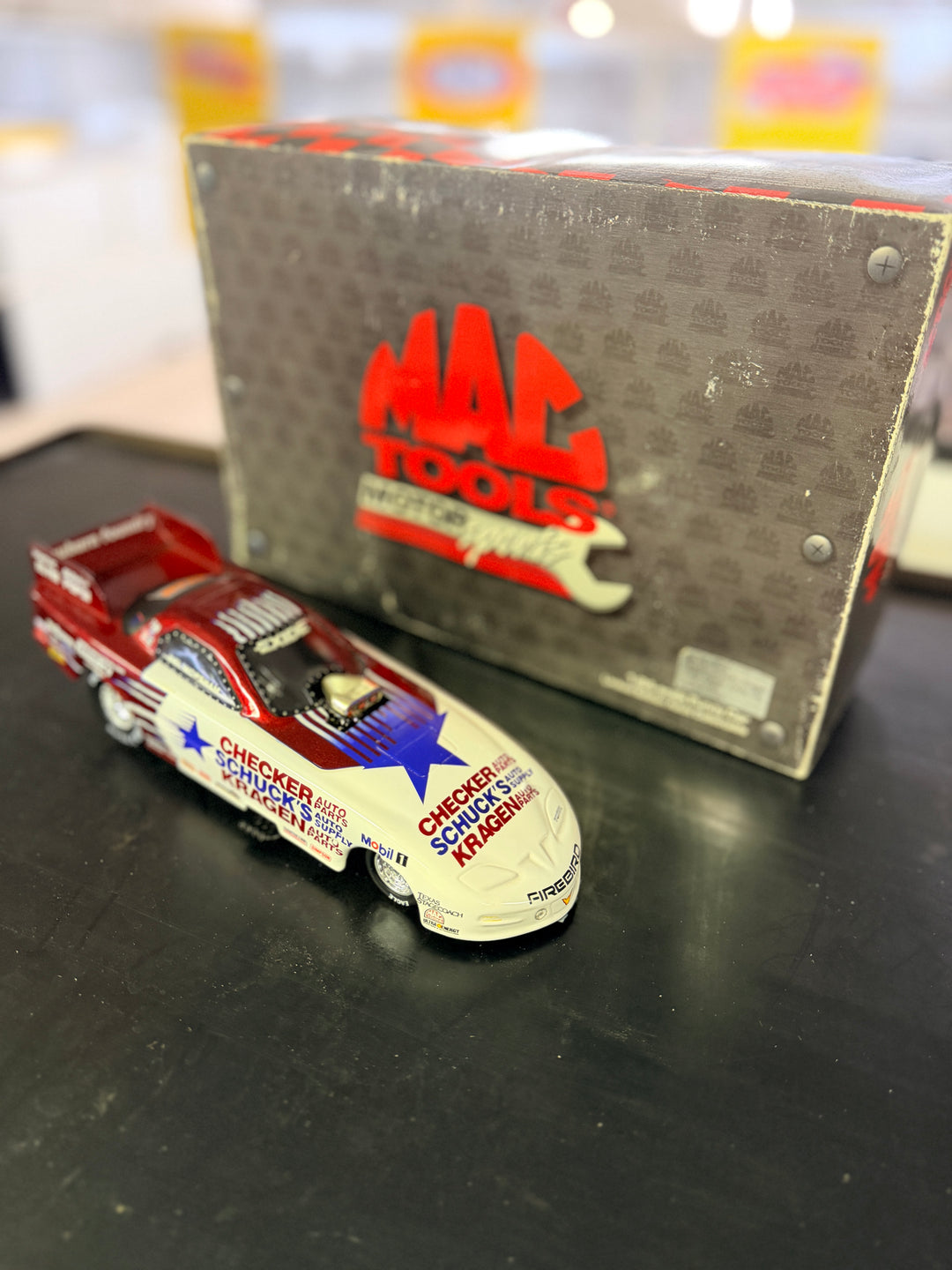 Del Worsham 1998 Checker/Schuck’s Pontiac Funny Car 1:24 – 1 of 4,500 Action NHRA Diecast