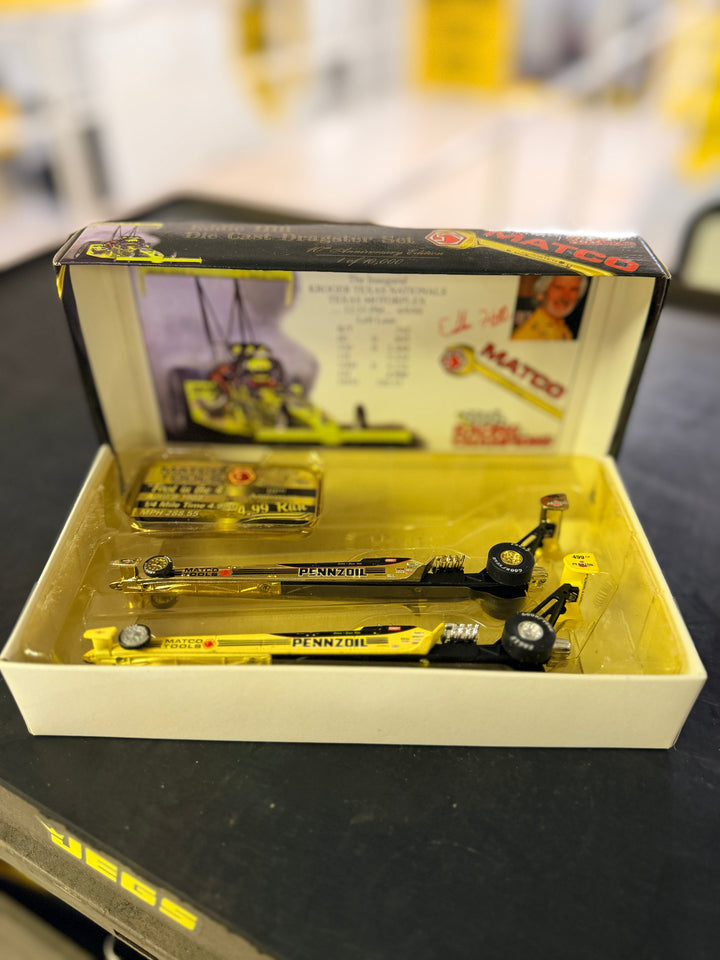 Eddie Hill 4-Second Top Fuel Diecast Set (1 of 10,000) – Rare 1:64 NHRA Drag Racing Collectible