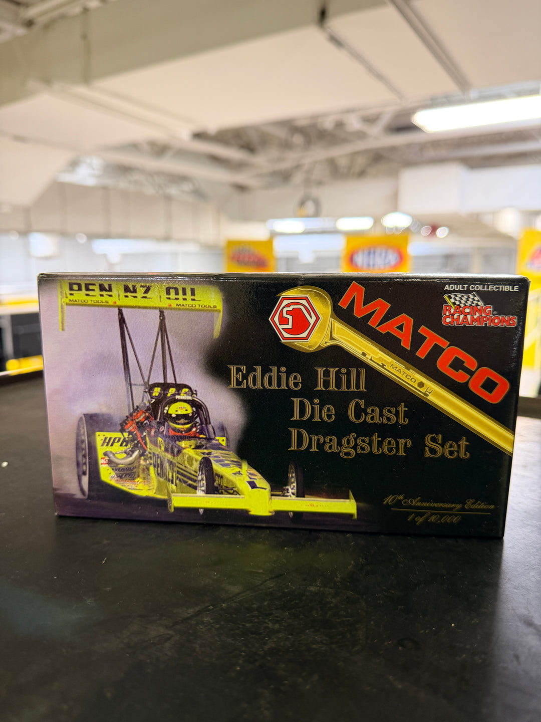 Eddie Hill 4-Second Top Fuel Diecast Set (1 of 10,000) – Rare 1:64 NHRA Drag Racing Collectible