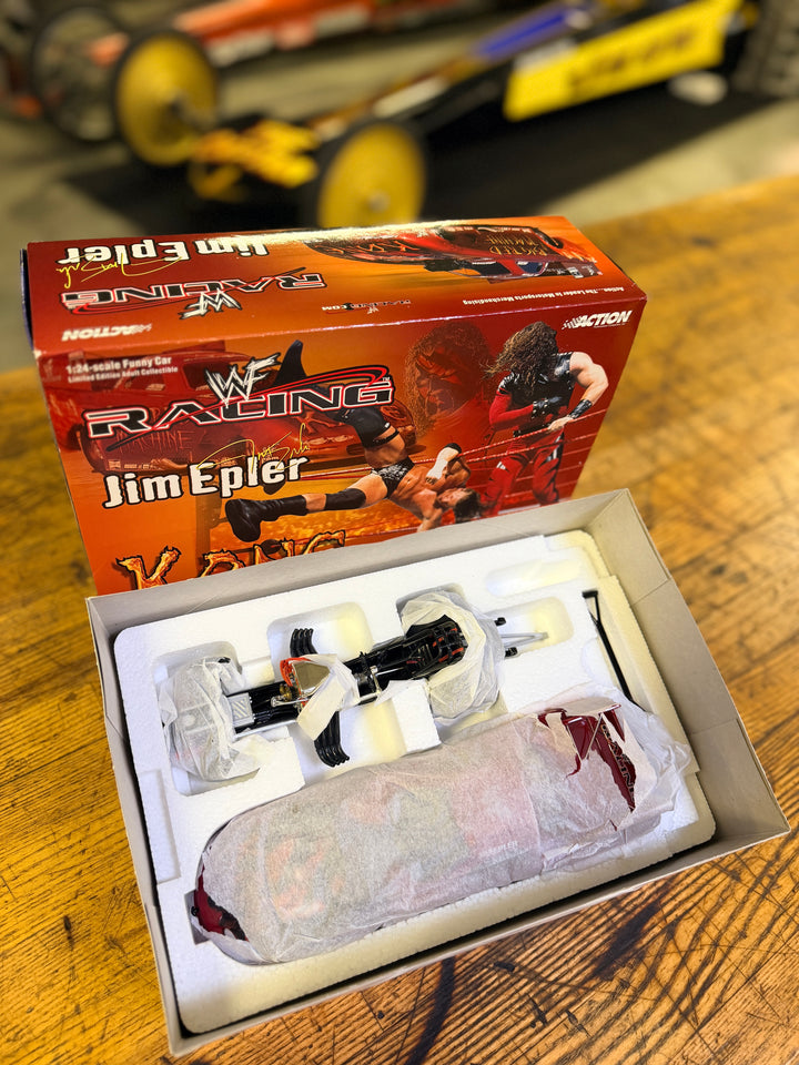 2000 Jim Epler KANE WWF Funny Car Diecast 1:24 Scale – Limited Edition NHRA Collectible (1 of 8,424)