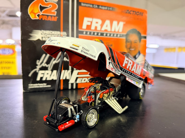 Frank Pedregon FRAM 2001 Pontiac Funny Car 1:24 Action ARC Diecast NHRA Collectible w/ Box (1 of 3,504)