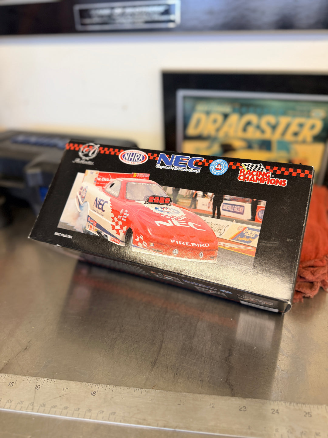 Al Hoffman Western Auto & Gary Densham NEC Funny Car 1:24 Diecast 2-Car Kit – NHRA