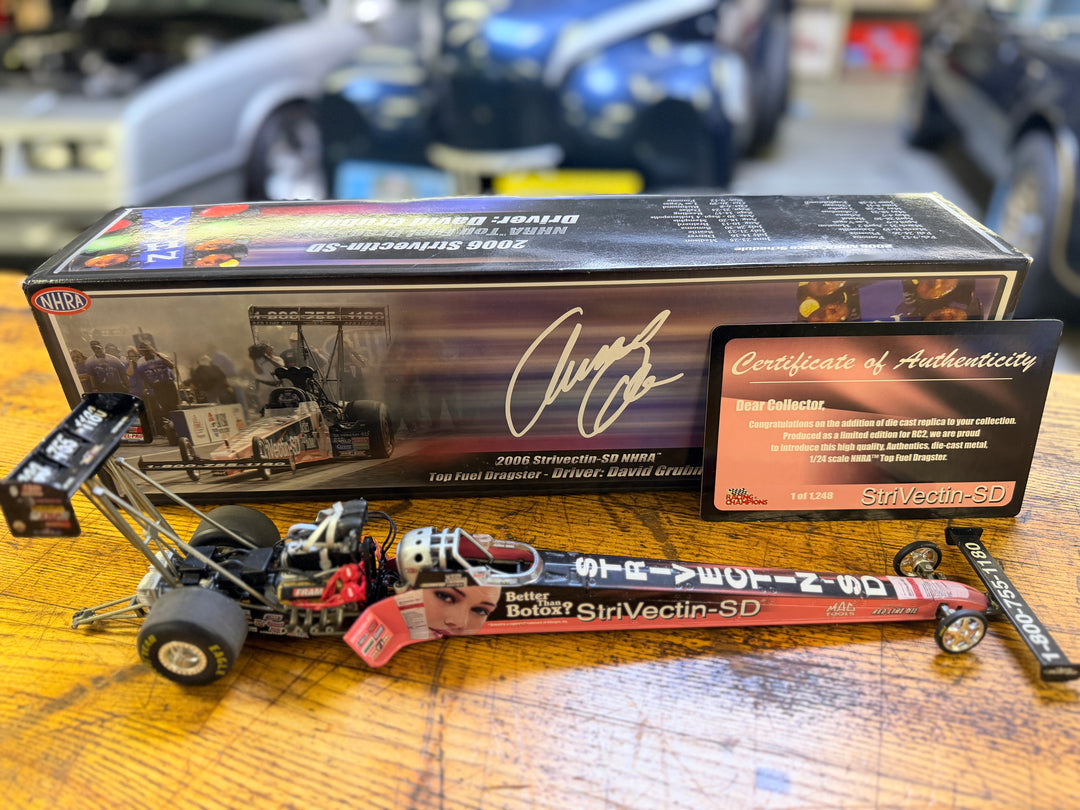 David Grubnic StriVectin 2006 Top Fuel Dragster 1:24 NHRA Diecast RC 1/1248