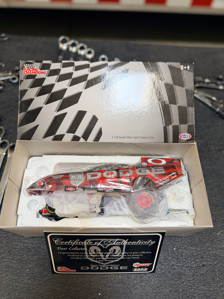 Gary Scelzi 2003 Grab Life By The Horns Dodge Funny Car 1:24 – 1 of 750 NHRA Diecast