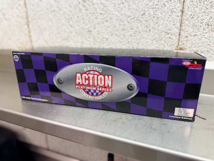 Jim Head Close Call 1997 Top Fuel Dragster 1:24 Diecast – NHRA Action 1 of 5000