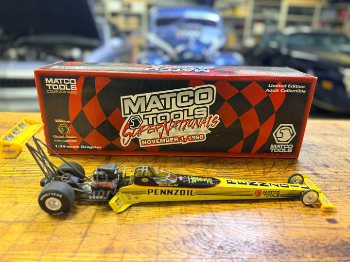 Eddie Hill 1998 Pennzoil Top Fuel Dragster 1:24 Diecast – Matco Tools Collector Series Limited Edition (1 of 3000)