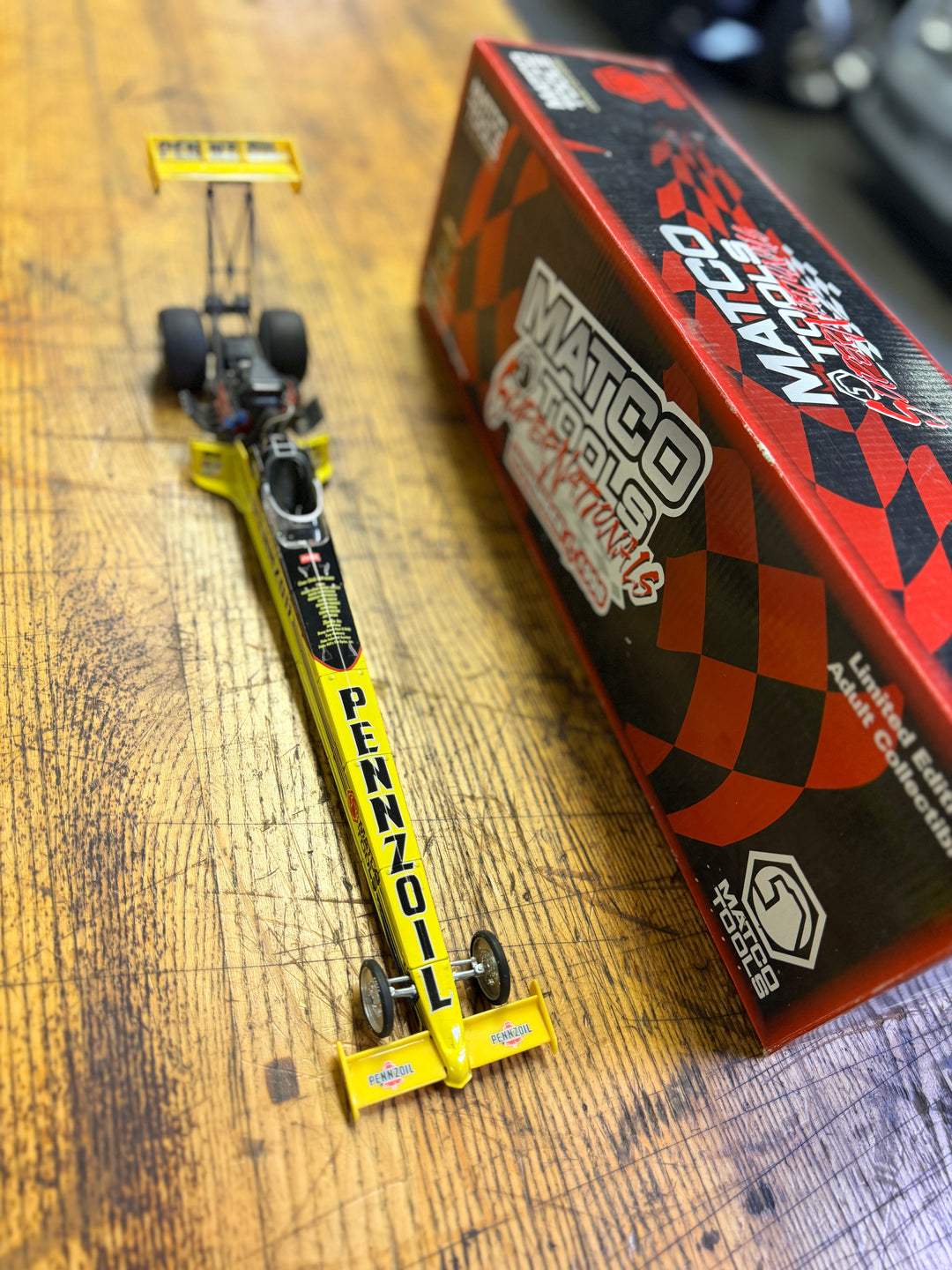 Eddie Hill 1998 Pennzoil Top Fuel Dragster 1:24 Diecast – Matco Tools Collector Series Limited Edition (1 of 3000)