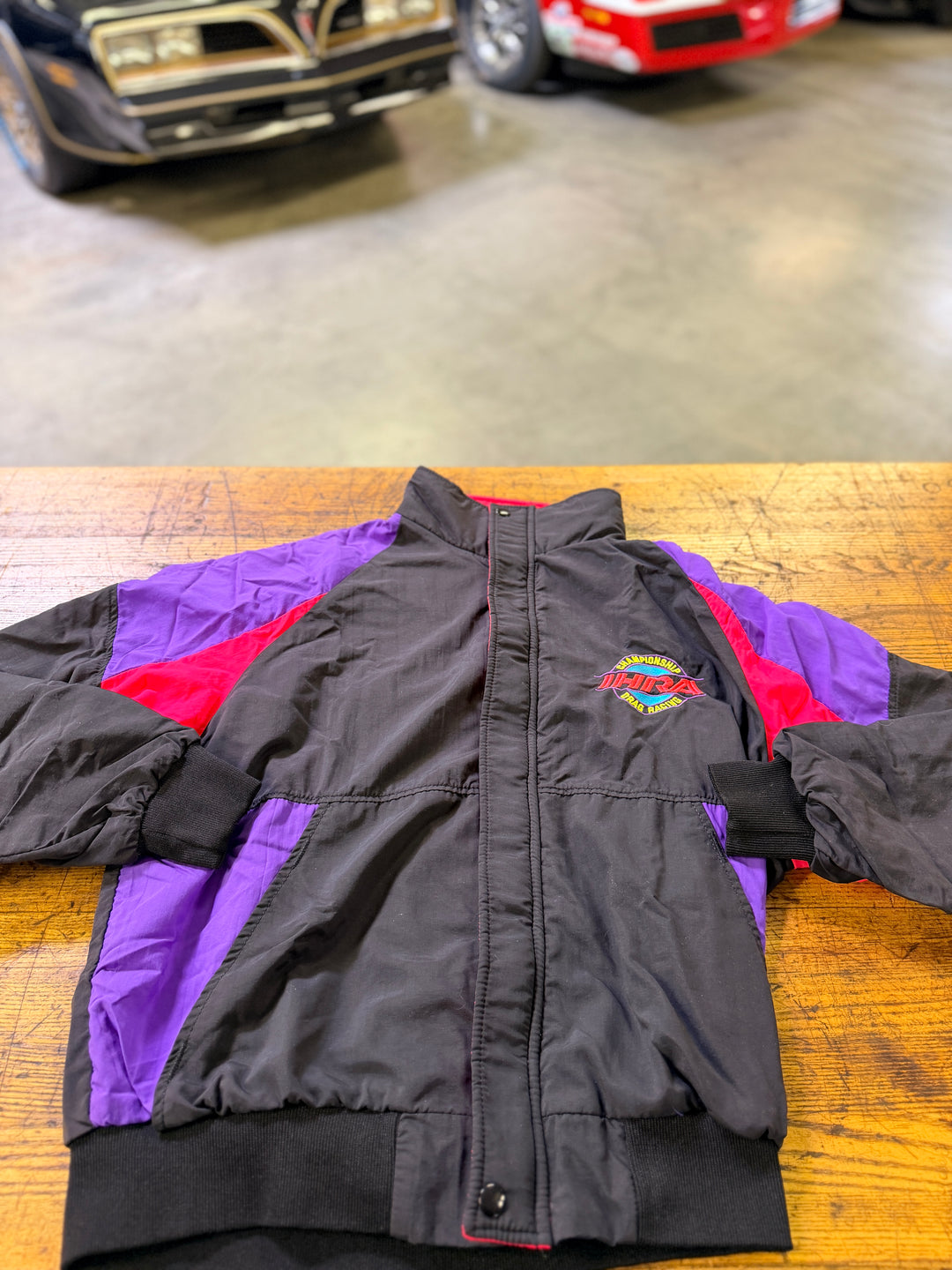 Vintage 90s IHRA Drag Racing Colorblock Windbreaker Jacket Large – Revelry1