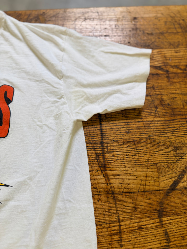 Vintage 80s John Collins Pioneer Audio Express Funny Car Tee (Size L/M) – Rare Drag Racing Shirt
