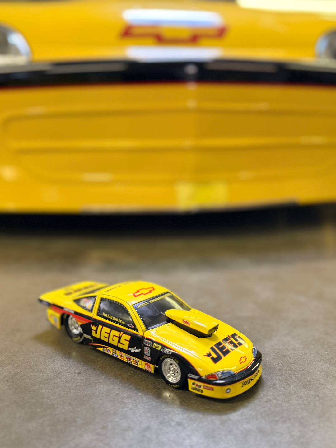 2003 Jeg Coughlin Jr. NHRA Pro Stock Chevy Cavalier Diecast