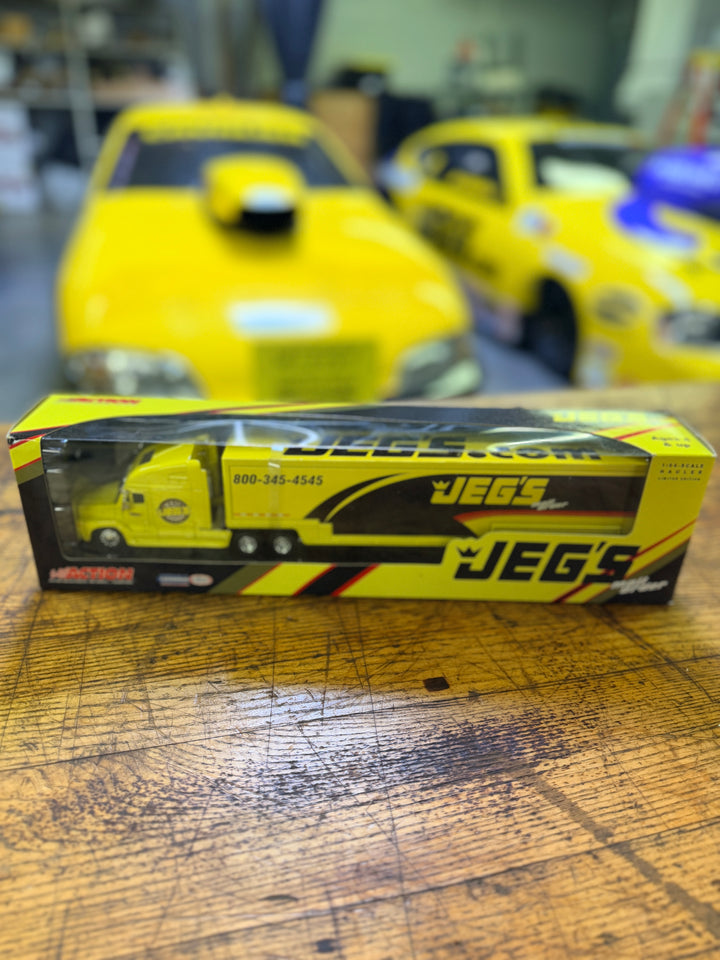 JEGS Truck & Trailer Diecast Hauler Collectible – Limited Edition Display Model