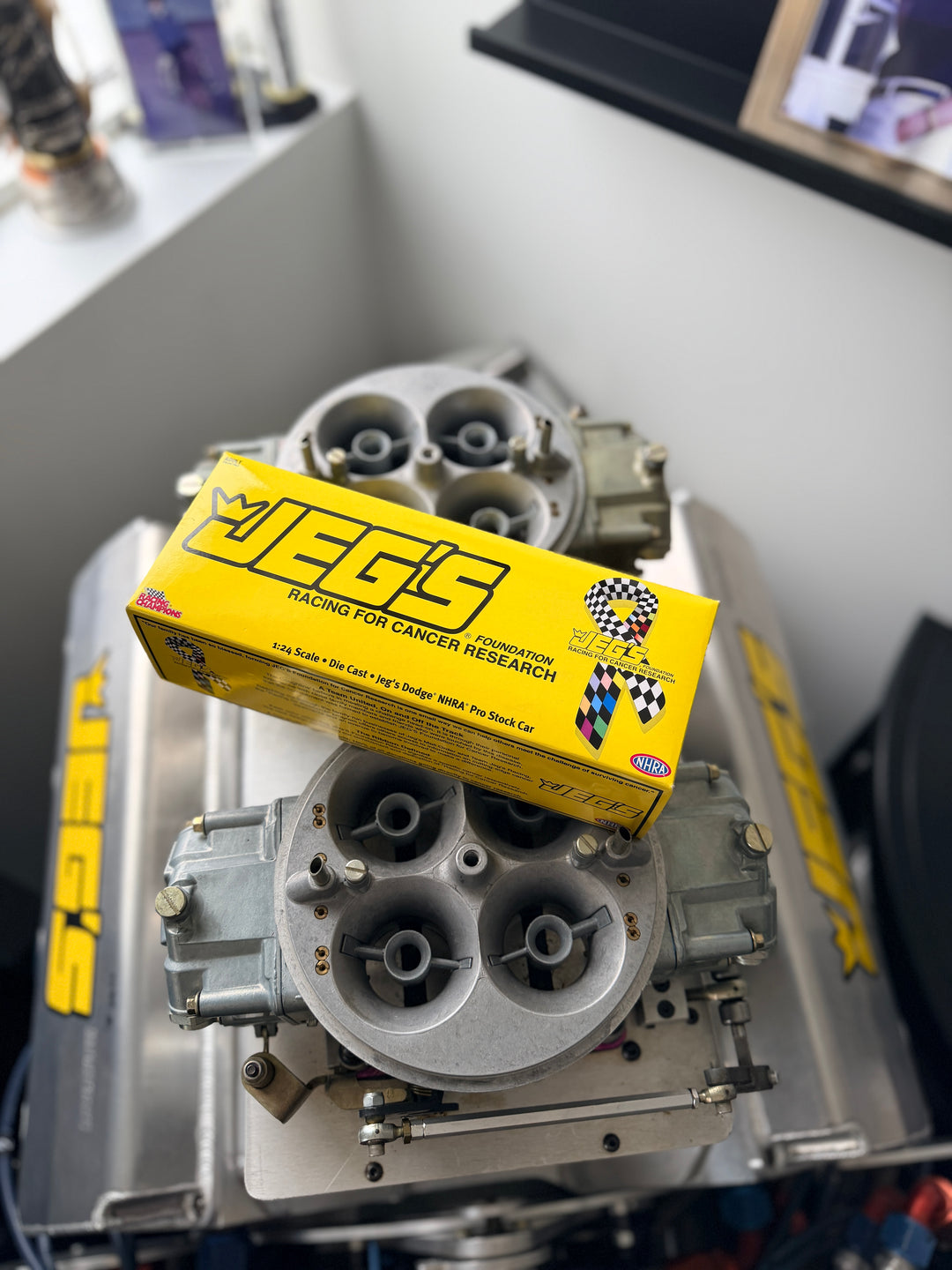 2005 JEGS Racing for Cancer Research Dodge Pro Stock 1:24 – Jeg Coughlin Jr. NHRA Diecast (Sealed)