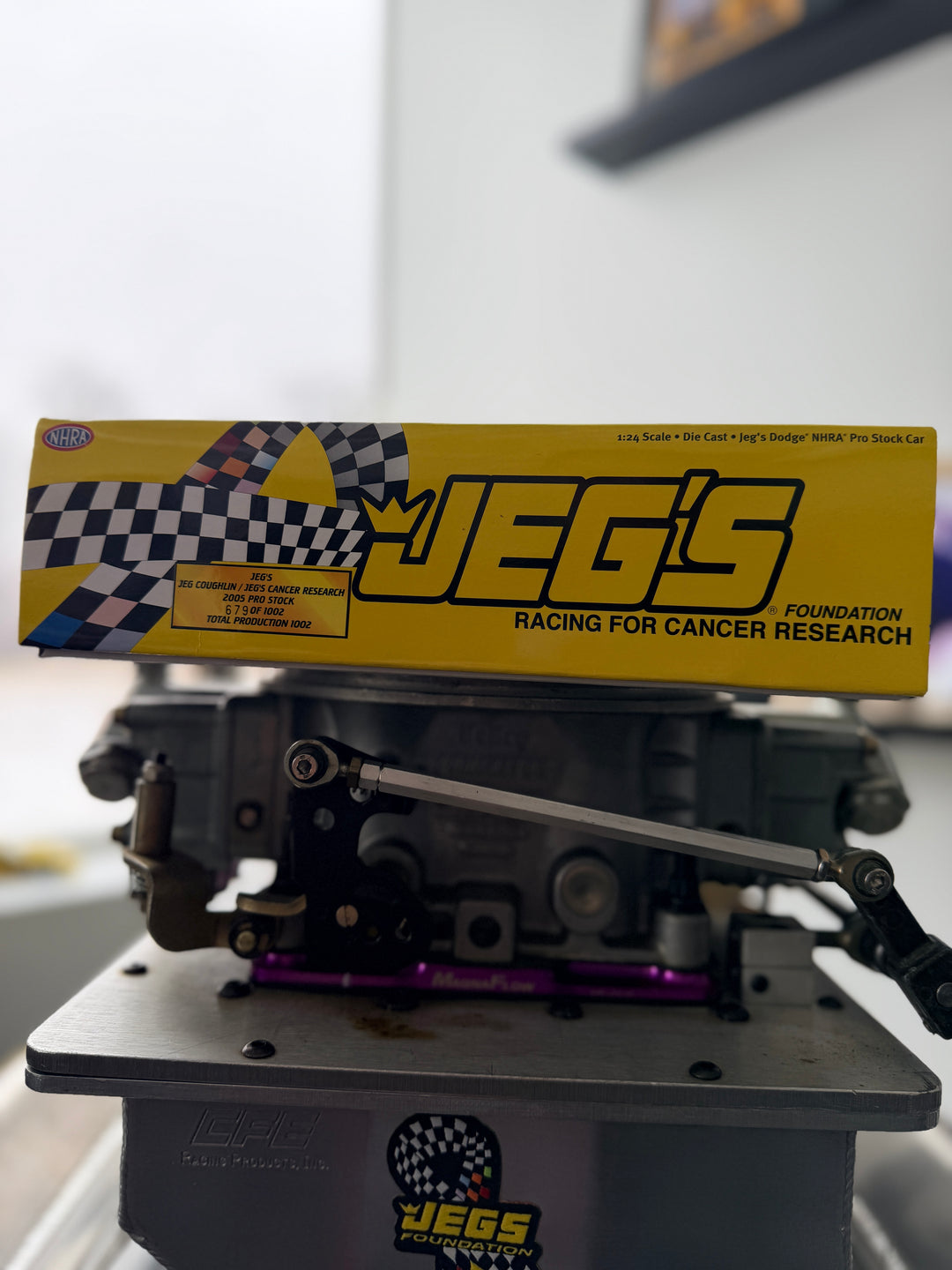 2005 JEGS Racing for Cancer Research Dodge Pro Stock 1:24 – Jeg Coughlin Jr. NHRA Diecast (Sealed)