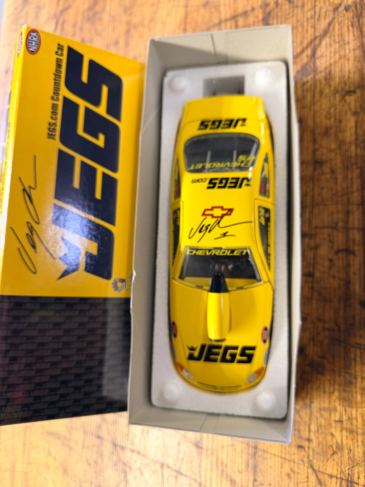Autographed Jeg Coughlin Jr 2007 JEGS Countdown Pro Stock 1:24 Diecast – 1 of 1,254 RC2